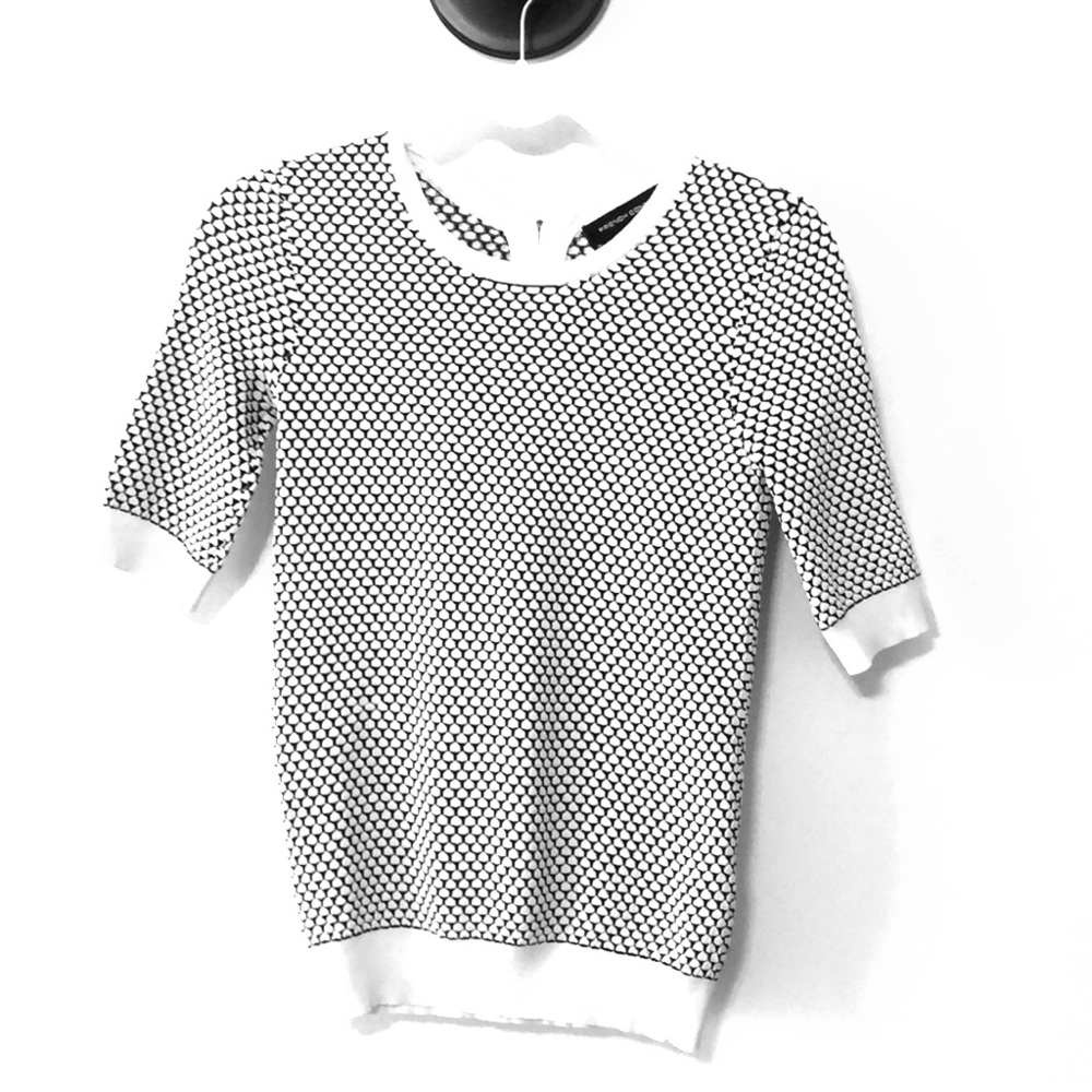 French connection fitted top